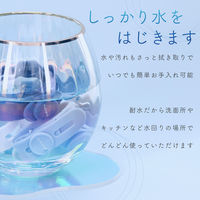 MOTTERU ソフトタッチ ケーブルバンド sofumo シリコン 4つ穴 スモーキーブラック MOT-CBBAND04-BK 1個