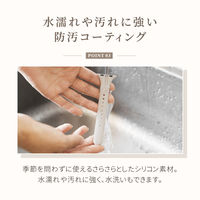 オウルテック Apple Watch(38/40/41mm)シリコンバンド シルキーグレー OWL-MINAWBS03-GY 1個