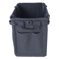 ワンタッチバケット帆布|ONE TOUCH BUCKET CANVAS ブラック OB-03-BK 1個