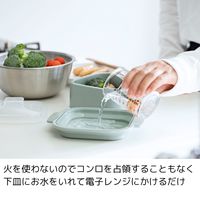 エヌ・エレファント ＆NE Recopo（レコポ） クッキングスチーマー ピンク 1個