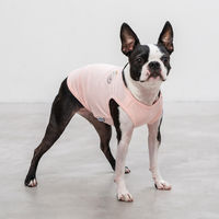 【アウトレット】Solgra（ソルグラ）ポイント刺繍タンク M ピンク 1個 犬用 アルクロース