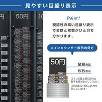 カール事務器 コインカウンター CX-004-K 1個 現金管理