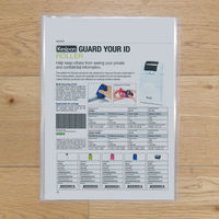 プラス シンプルクリアファイル10P FCー210SCクリ FC-210SC CL 1セット(1冊×10)