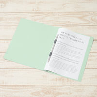 プラス PPフラットファイルA4S厚とじBL 98345 1セット(1冊×5)