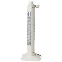 YAMAZEN 2本管ワイドレンジヒーター 800W 2段階切替 share heats DC-ZW08 1個