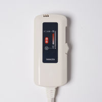 YAMAZEN 洗える 電気ひざ掛け毛布 FUWARI 超ハイパイル仕上げ 120×60cm YLH-F44(LB) 1個