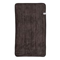 YAMAZEN 洗える 電気敷毛布 FUWARI 超ハイパイル仕上げ 140×80cm YLS-F34(LB) 1個