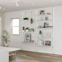 平安伸銅工業 LABRICO(ラブリコ) シェルフレール 棚受 アイアン 100 ホワイト IXO-528　1セット(2個入)（直送品）