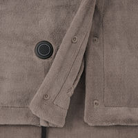 無印良品 洗えるUSBブランケット ダークベージュ MJ-UBL11DBE 良品計画