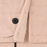 無印良品 洗えるUSBブランケット スモーキーピンク MJ-UBL11SPK 良品計画