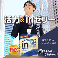 inゼリー（インゼリー）　エネルギーBCAA（運動前・中に）　栄養ドリンク味　1セット（1個（180g）×36）　森永製菓