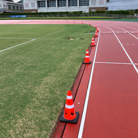 カーボーイ 穴あきコーン　450　レッド CHR-450RE　1個