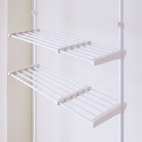 平安伸銅工業 突ぱり収納ハンガーラック WH TNP-5 1個（直送品）