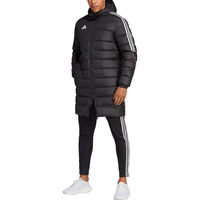 adidas(アディダス) サッカー アウター ティロ 23 リーグ ロングダウンジャケット J/S ブラック NUH32 1セット（1着）（直送品）
