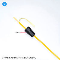 サンワサプライ  光ファイバファストSCコネクタ HKB-AC-FSCSM（直送品）