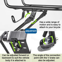 GORIX GFR045 フロントラック マットブラック 43696 1個（直送品）