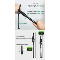 GORIX GX-ST951 キックスタンド・アルミ合金・20"~28" 43381 1個（直送品）