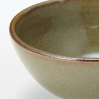 無印良品 萬古焼 飯碗 小 ビードロ釉 約直径12cm 良品計画