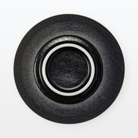 無印良品 美濃焼 丼 黒釉 約直径15.8cm 1セット（1個×5） 良品計画