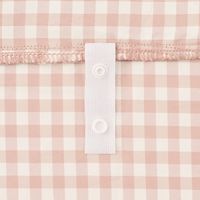 無印良品 再生ポリエステル 乾きやすい 掛ふとんカバー D 190×210cm用 ピンクチェック 良品計画