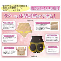 グローバル・ジャパン ムダ肉ぺたんこハイウエストショーツ 3L-4L C02-09 1枚（直送品）