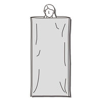 【エマージェンシーシート】小久保工業所 緊急簡易アルミ寝袋 静音 保温 防水 防風 125×220cm 5995 1個