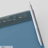 リヒトラブ Mutual 超薄型クリップボード<フック穴付> 抗菌 A4 アイボリー A2067-16 1枚