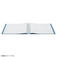 Mutual クリヤーブック ファイル 固定式ファイル フラット 厚口ポケット トップインタイプ A4 20P テラコッタオレンジ N2400-4