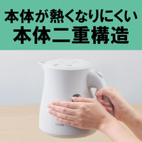 タイガー魔法瓶 温度調節機能付蒸気レスケトル PTV-A080WG 1台