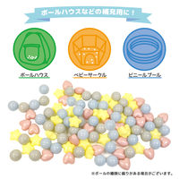 やわらかカラフルボール 星＆ハート 100球 1袋 永和