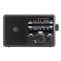 アイワマーケティングジャパン ポータブルホームラジオ 乾電池/電源コンセント式 AM/FM(ワイドFM対応) GAA4-PHR0001(BK) 1台