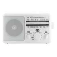 アイワマーケティングジャパン ポータブルホームラジオ 乾電池/電源コンセント式 AM/FM(ワイドFM対応) GAA4-PHR0001(WH) 1台