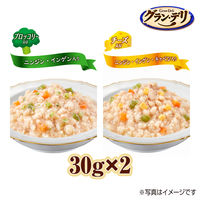 グランデリ ジュレ 2つの味わい 13歳以上用 ブロッコリー＆チーズ 国産 30g×2種 4袋 ドッグフード パウチ