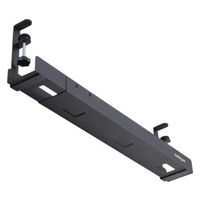 Startech.com ケーブル配線トレー クランプ式 長さ調節可能 工具不要 ブラック 配線隠し CALB-DESK-CABLE-TRAY 1個