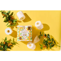 トイレットペーパー ダブル 1.5倍巻 8ロール Hanataba 金木犀 1パック（8ロール）丸富製紙