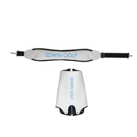 レザックス 合皮キャディバッグ WHITE 9.5型 4536214215689 1個（直送品）