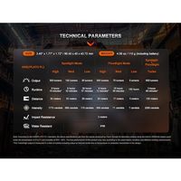 Fenix 充電式LEDヘッドライト(センサー搭載) WH23R 1個(1台) 561-9494（直送品）