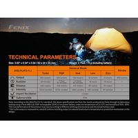 Fenix 充電式LEDライト PD25R 1個(1台) 553-6195（直送品）