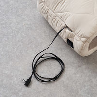 ライフオンプロダクツ あったかキルティングUSB給電式アームピロー アイボリー LCAWA011-IV 1台