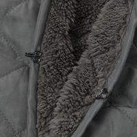 ショートベスト チャコール LAKOLE/ラコレ