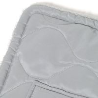 羽織りブランケット グレー LAKOLE/ラコレ