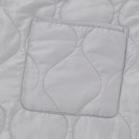 【LAKOLE/ラコレ】 ロングベスト グレー