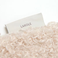 【LAKOLE/ラコレ】 クッションカバー（ボア）