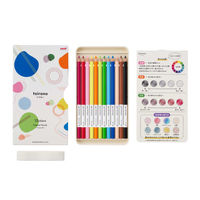 三菱鉛筆 色鉛筆トイロノ 12色 TR12C 1パック