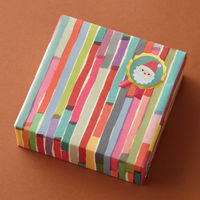 【クリスマス】ヘッズ カラフルアート包装紙ー1COA-1W1袋（50枚）