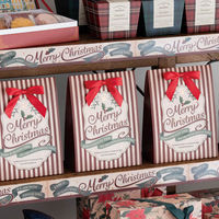 【クリスマス】ヘッズアメリカンクリスマスシール付ロール棚ポスターー1XAM-TP1S1袋（1巻）