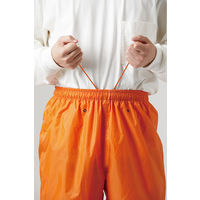 【レインウェア】 カジメイク アーマーライトレインスーツ オレンジ 3L 3420 1着