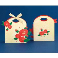 ヘッズ 和風ペーパーバッグー1/つばき WA-M1P 1袋(20枚入)