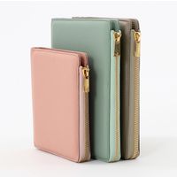 システム手帳カバー クオバディス タイマー１４/ダスティパステル　（本革）　Lジップカバー ミニ６穴サイズ パウダーピンク １冊（直送品）