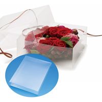 シモジマ クリスタルBOX Cー20 5個/パック 006829100 1セット(1パック(5個入)×5)（直送品）